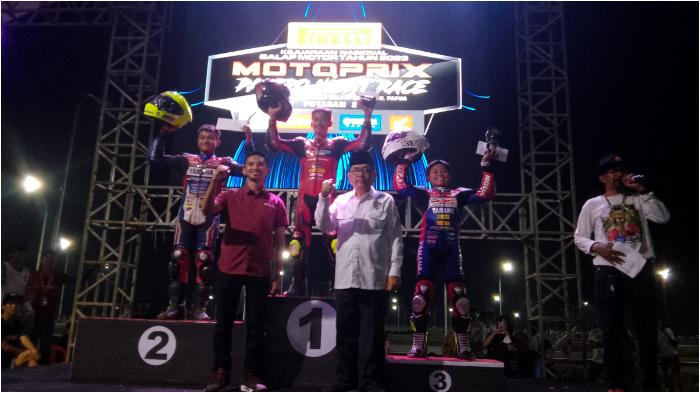 Hasil Kelas Utama Kejurnas Motoprix Region D Seri II di Palopo, Tuan Rumah Juara 3