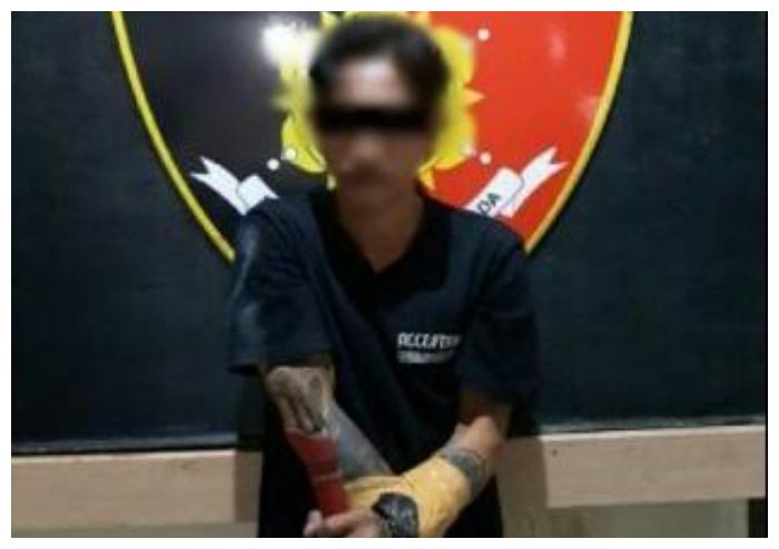 Bawa Badik, Pemuda Bertato di Palopo Terancam Penjara 10 Tahun