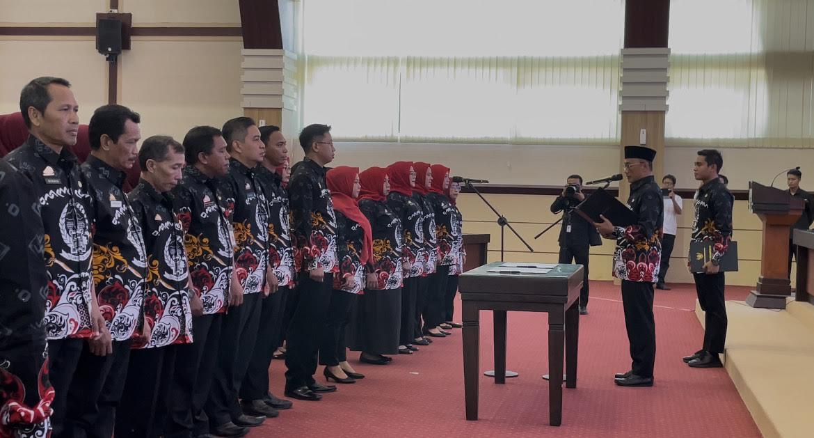 Pj Gubernur Zudan Lantik 24 Pejabat Fungsional Pemprov Sulsel