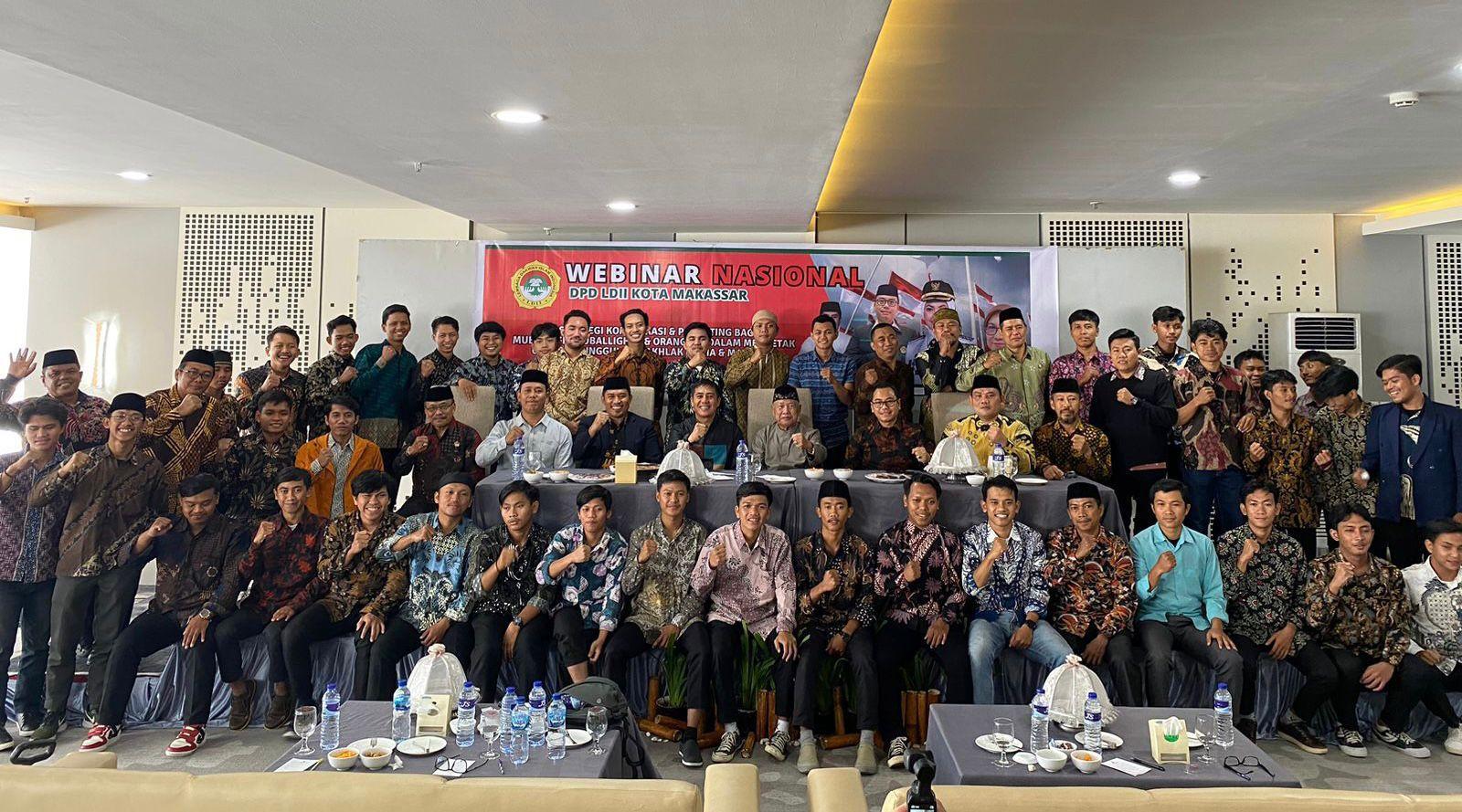 Cara DPD LDII Kota Makassar Cetak SDM Unggul, Gelar Webinar Strategi Komunikasi dan Parenting