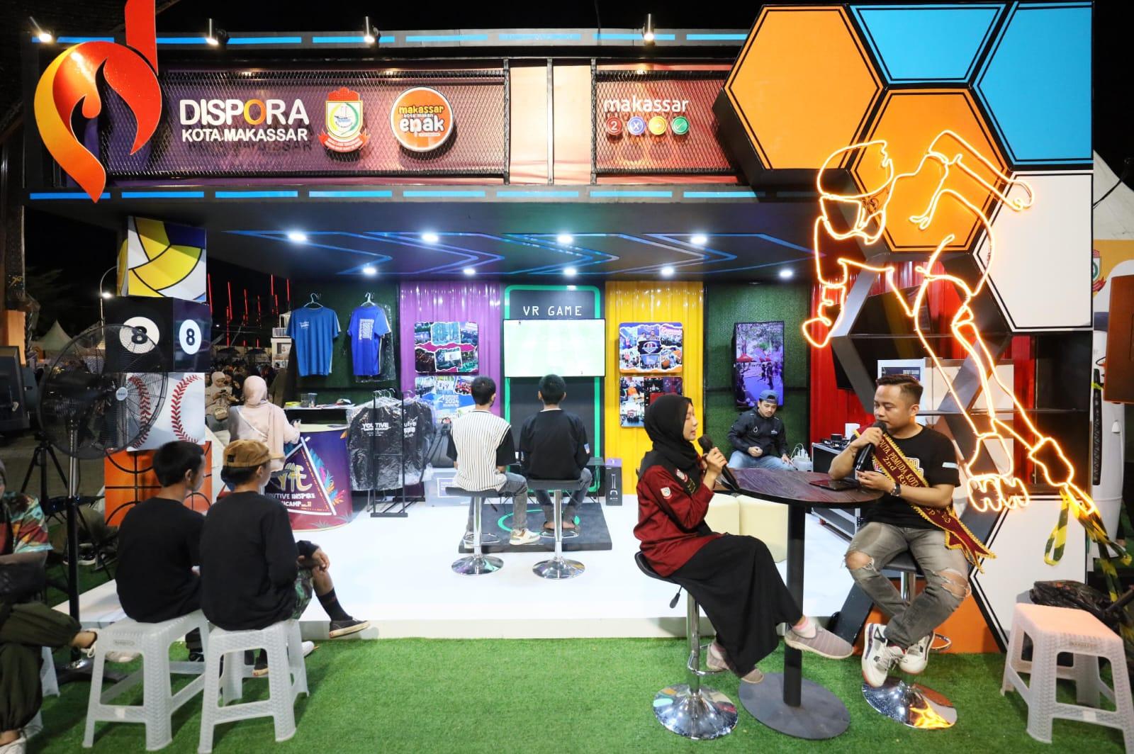 Dispora Makassar Open Donasi Peralatan Olahraga untuk Anak Kurang Mampu di F8