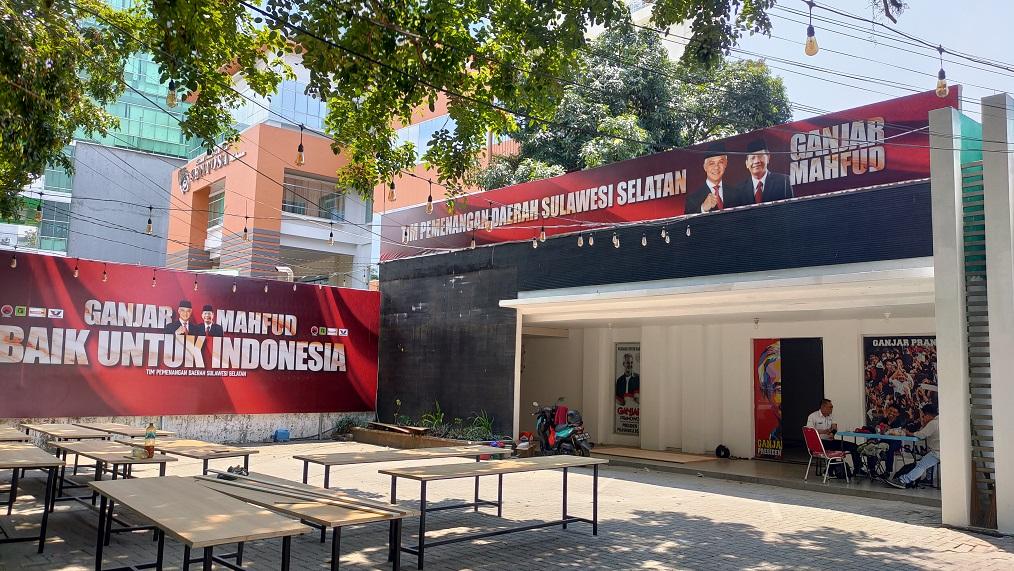 TPD Ganjar-Mahfud Sulsel Rutin Gelar Senam Tiap Minggu Pagi di Posko Makassar