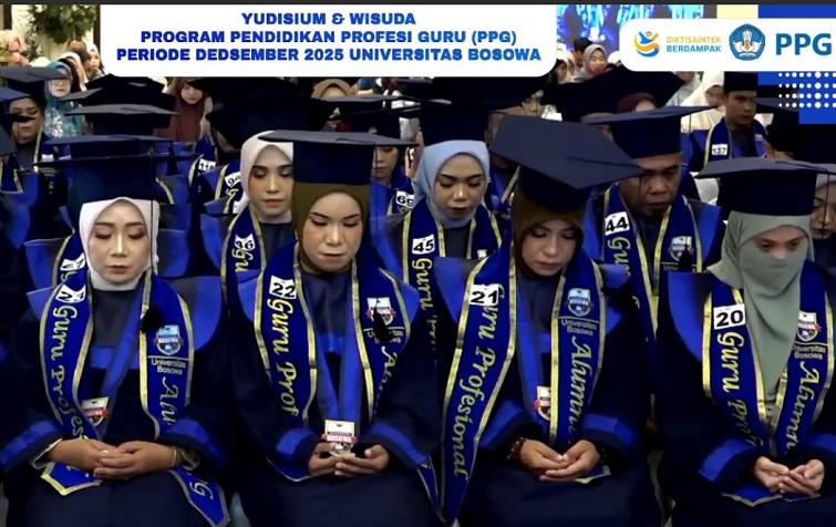 Unibos Cetak 1.015 Lulusan Baru Program Pendidikan Profesi Guru