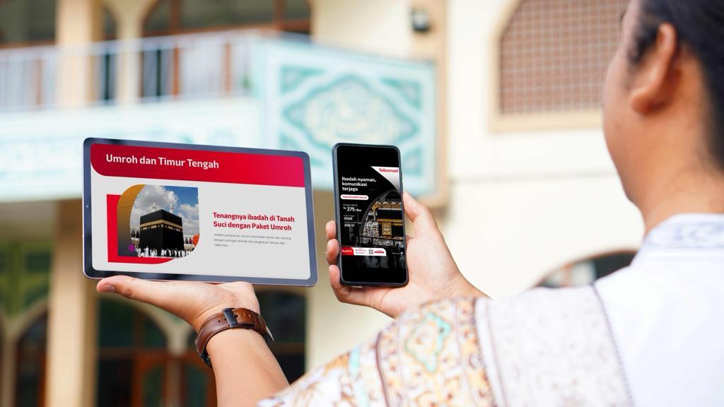 Telkomsel Hadirkan Paket RoaMAX Umroh dengan Kuota hingga 20 GB, Harga Mulai Rp275 Ribu