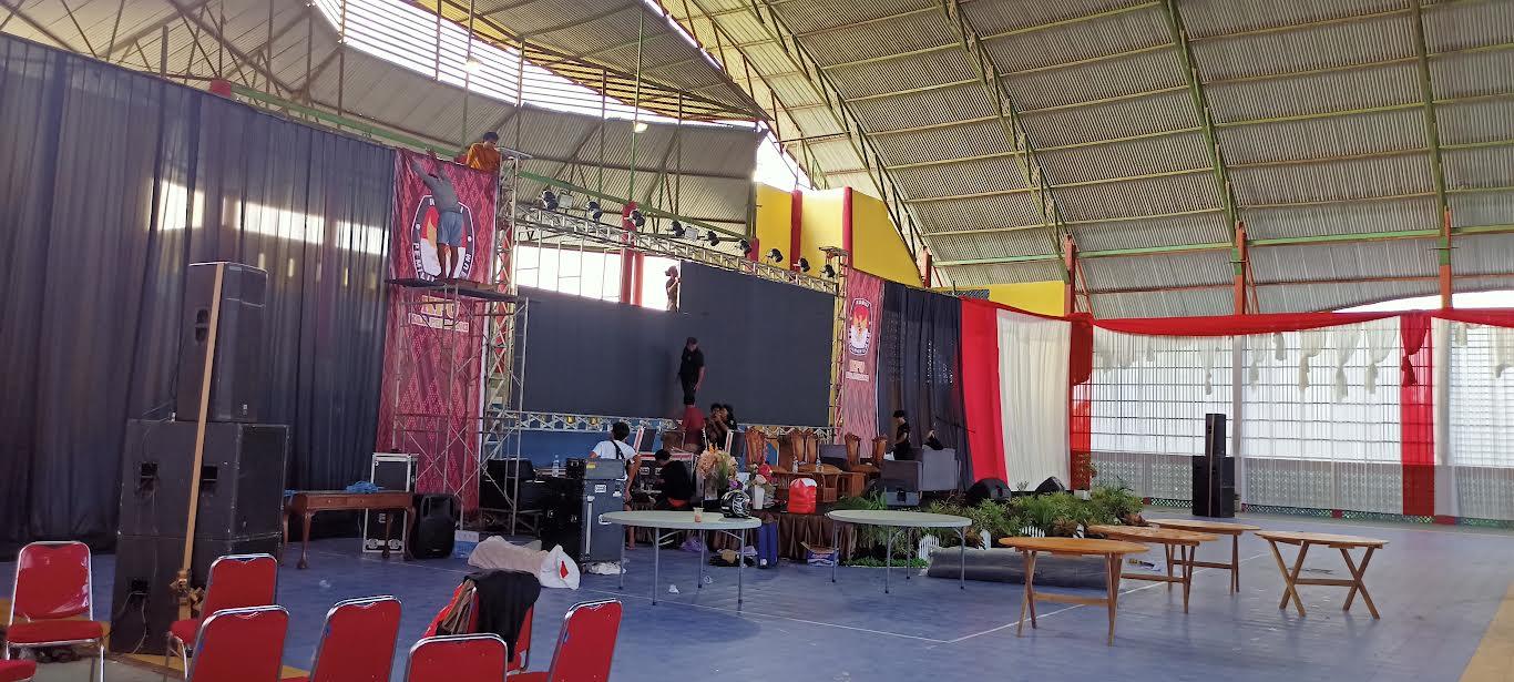 Debat Pilkada Pinrang: 1 Paslon Hanya Boleh Bawa 52 Pendukung Masuk Ruangan