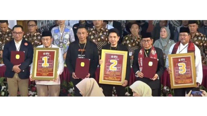 Elektabilitas Terbaru 3 Paslon Pilgub DKI, Ridwan Kamil - Pramono Bersaing, Dharma Tertinggal