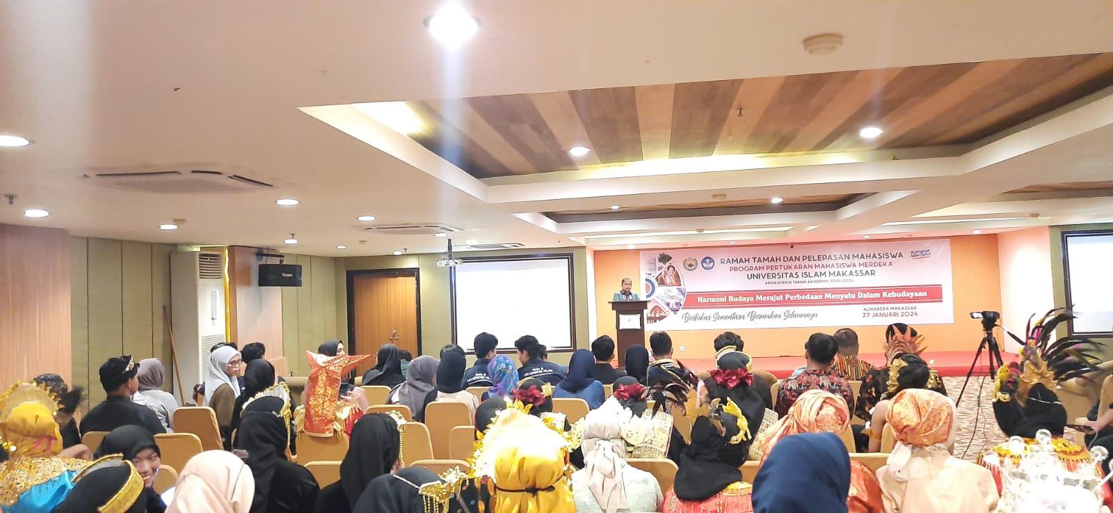 UIM Ramah Tamah dan Lepas 78 Mahasiswa Inbound PMM 3