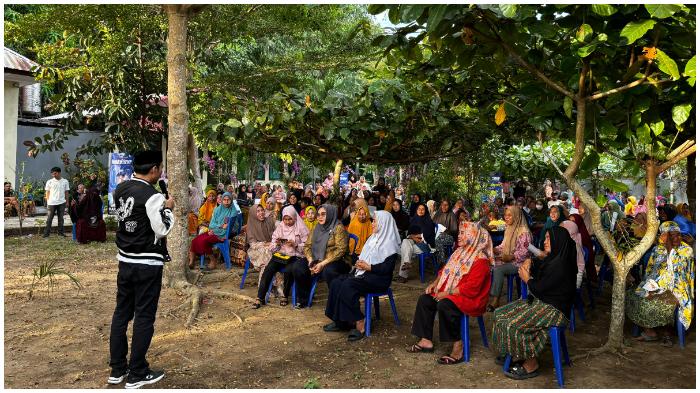 Wahyudin Mapparenta Bakal Calon Bupati Takalar Temui Warga Bontokanang Lumbung Suaranya di Pileg