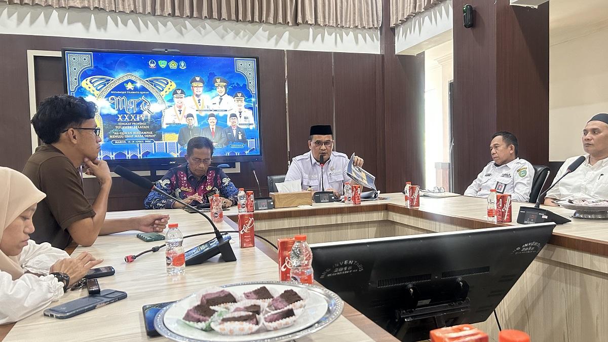 Maros Jadi Tuan Rumah MTQ Sulsel ke-34, Terakhir 30 Tahun Lalu