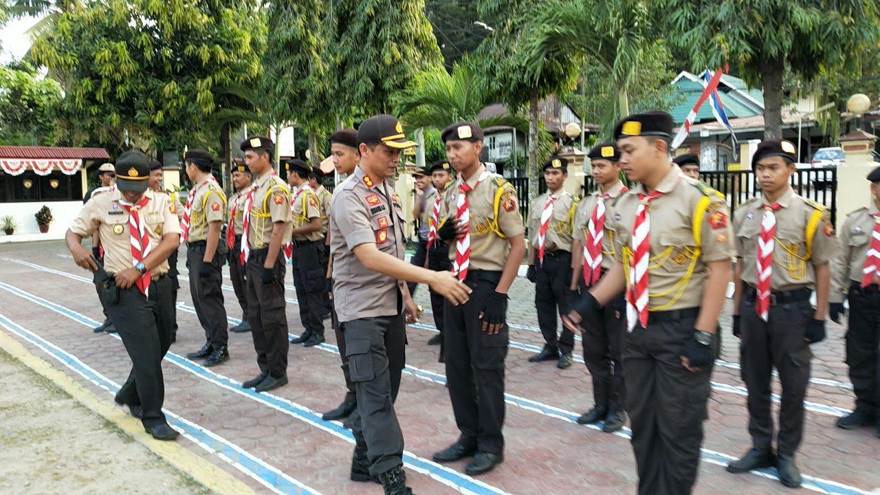 Lepas Tim Saka Bhayangkara, Ini Pesan Kapolres Enrekang