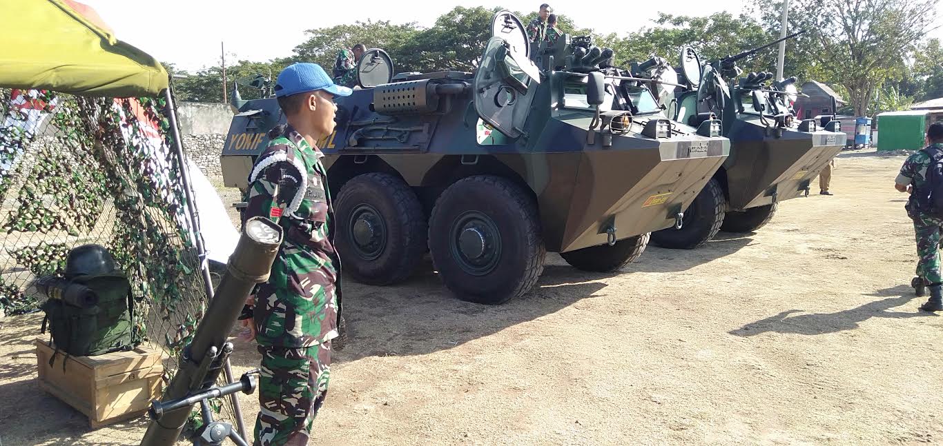 Alutsista Milik TNI Dikerahkan ke Stadion Mini Turatea Jeneponto, Ada Apa?