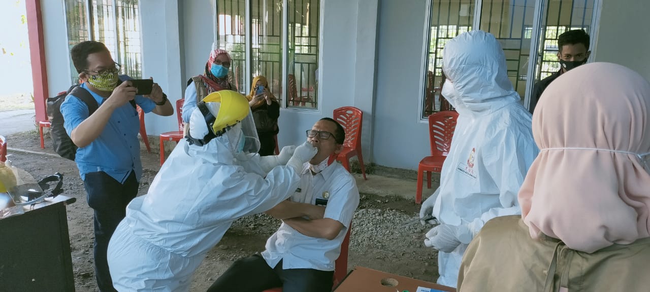 409 Warga Manggala Ikut Swab Test Massal