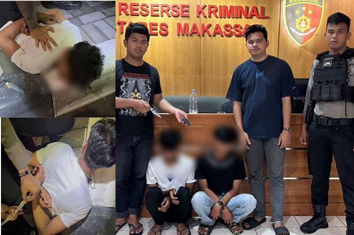 Kronologi Warga Nipa-Nipa Ditangkap saat Ugal-ugalan di Jl Pettarani Makassar, Polisi Amankan Badik