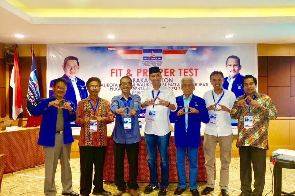 Paparkan Solusi Banjir Saat Uji Kelayakan di Demokrat, Ini Klaim Balon Bupati Wajo