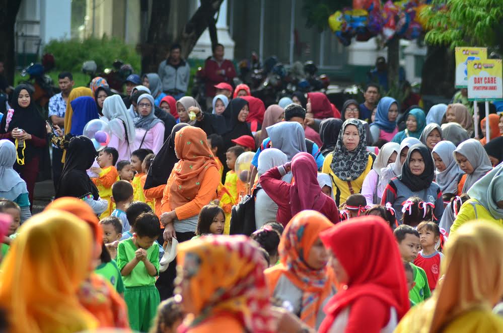 Anak PAUD Turut Ramaikan HUT Pinrang