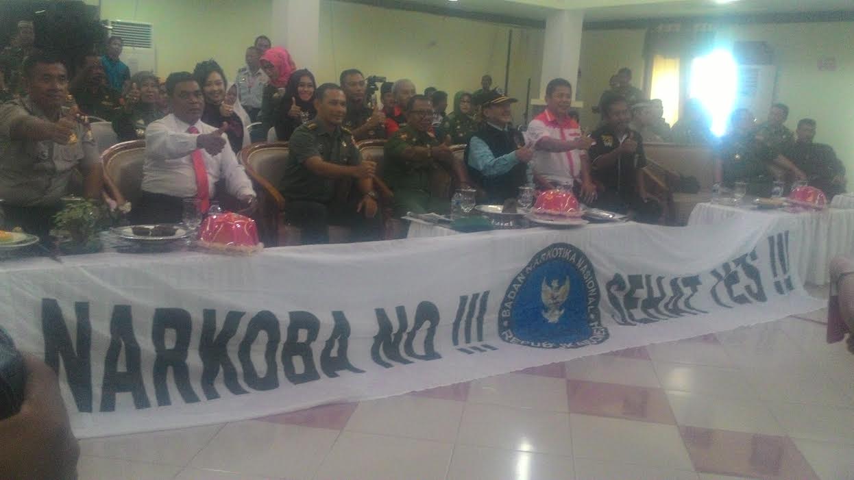 Dua Jenderal Hadiri Launching Anti Narkoba Pemkot Parepare