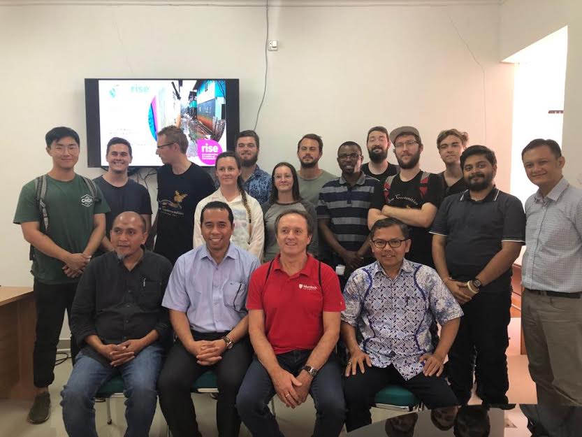 Mahasiswa Murdoch University Australia Study Visit ke FKM Unhas