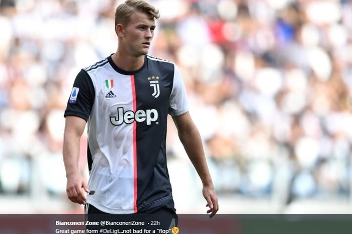 Dikaitkan dengan Barcelona, Matthijs de Ligt Tegaskan Betah di Juventus