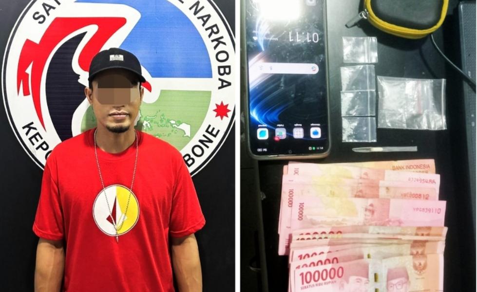 Sepanjang 2024 Polres Bone Tangani 30 Kasus Narkoba