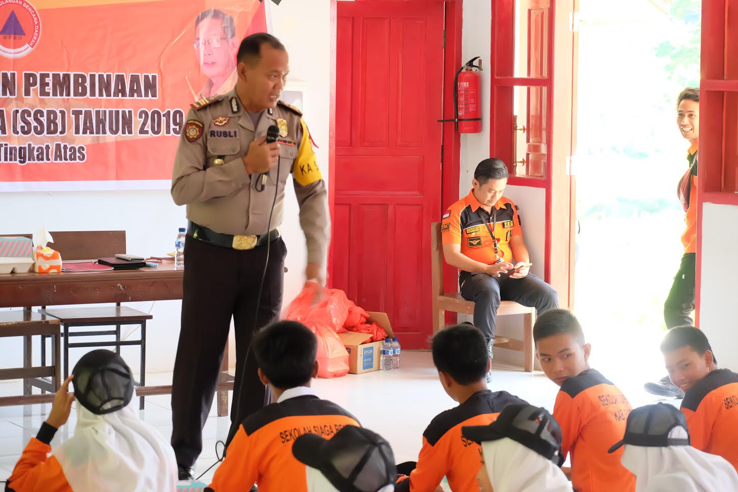 Bangun Kesiapsiagaan Bencana Sejak Dini, BPBD Enrekang Bentuk SSB di 3 Sekolah