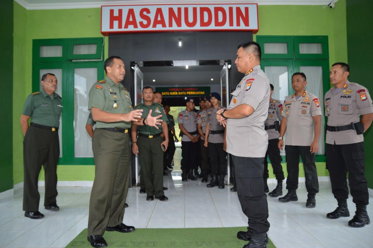 Kasat Brimob Polda Sulbar Temui Danrem Mamuju, Ada Apa?