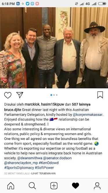 Begini Kabar Eks Striker PSM Bruce Djite Usai Dicoret