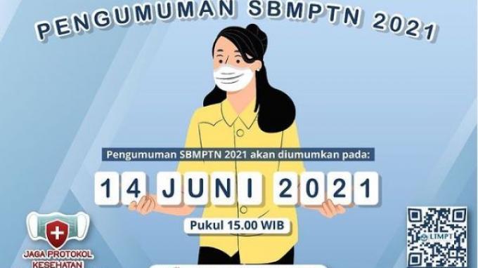 Cara Cek Hasil SBMPTN 2021 di pengumuman-sbmptn.ltmpt.ac.id Hari Ini, Jika Gagal Pakai 30 Opsi Lain