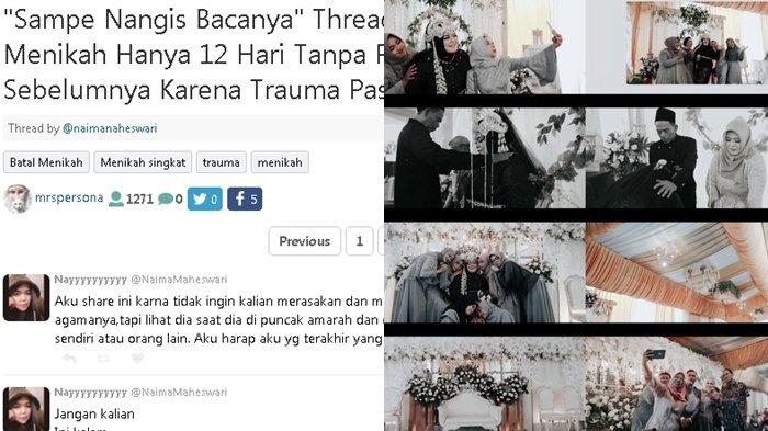 Cerita Pilu Istri Tak Pernah Disentuh Suami Sejak malam pertama,12 Hari Kemudian cerai, Selengkapnya