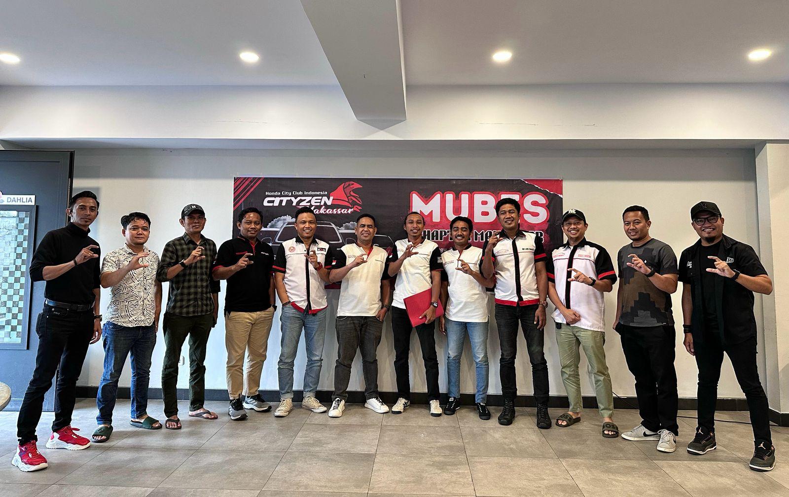 Muhammad Wahdi Terpilih Jadi Ketua Cityzen Chapter Makassar Periode 2025-2028