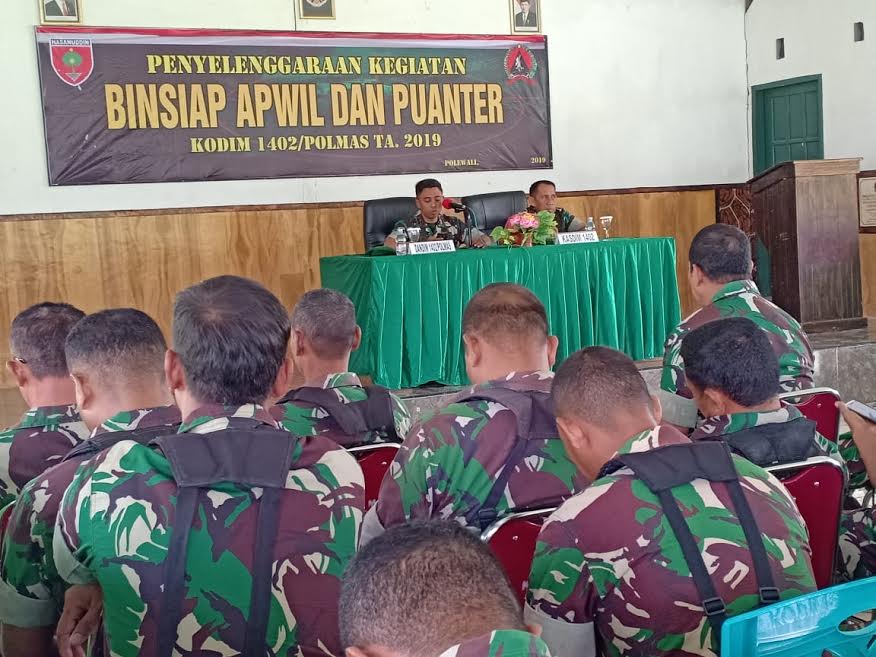 Dandim Polmas: Tak Netral Akan Rusak Citra TNI dan Pesta Demokrasi