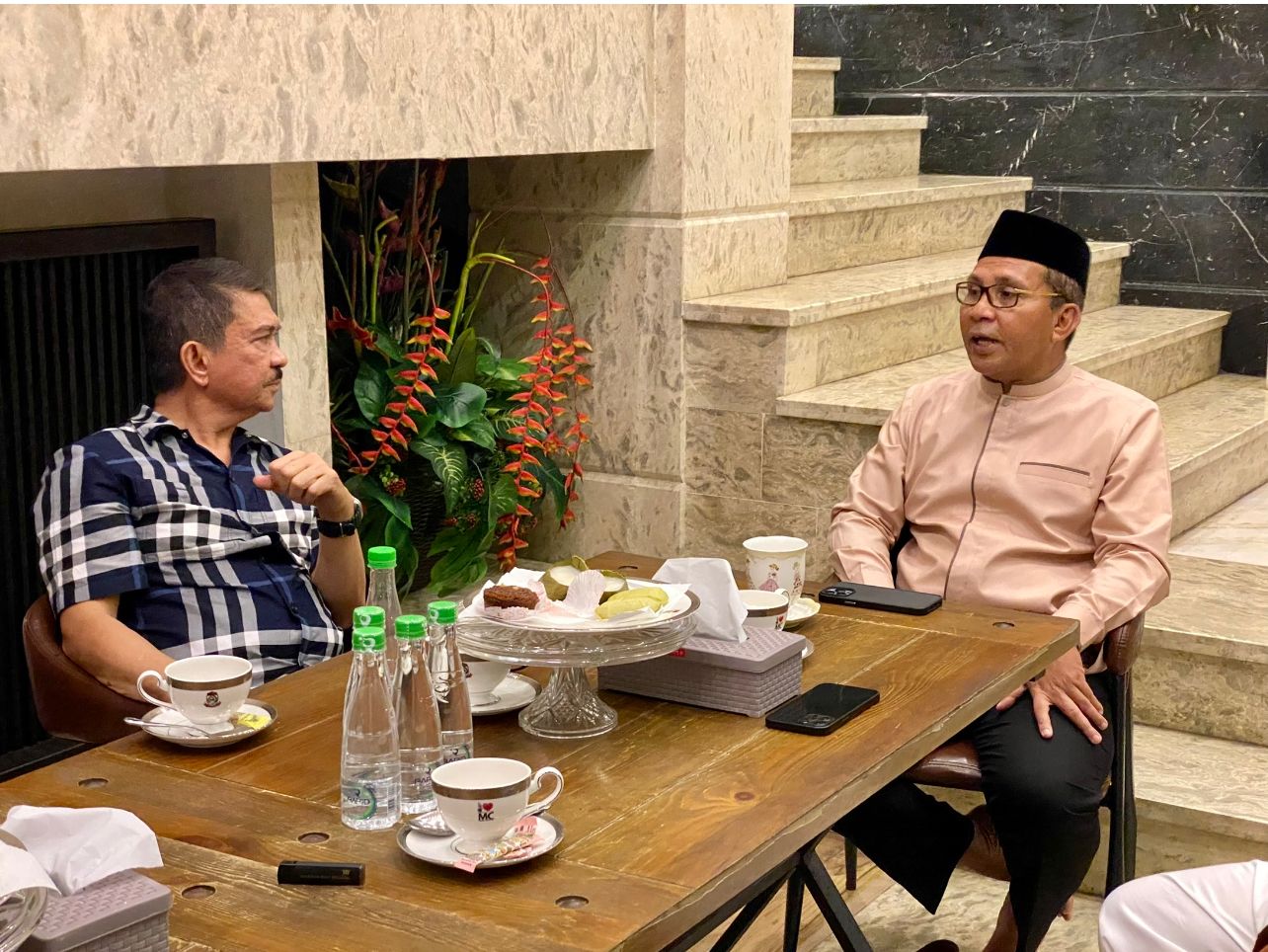 Ketua PDIP Sulsel Andi Ridwan Wittiri Temui Danny Pomanto malam-malam, Perhatikan Keseriusan Mereka! - danny-ridwan-wittiri-4.jpg