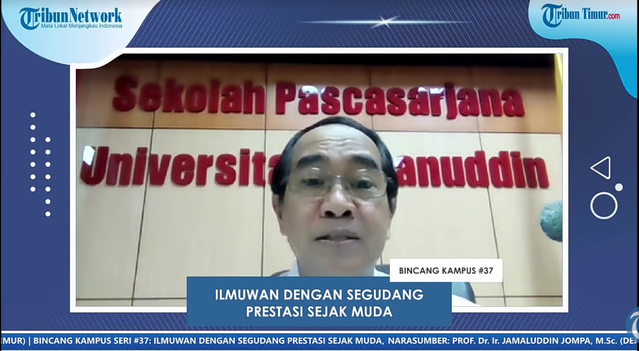 Cara Prof Jamaluddin Jompa Jaga Ritme untuk Tetap Meneliti