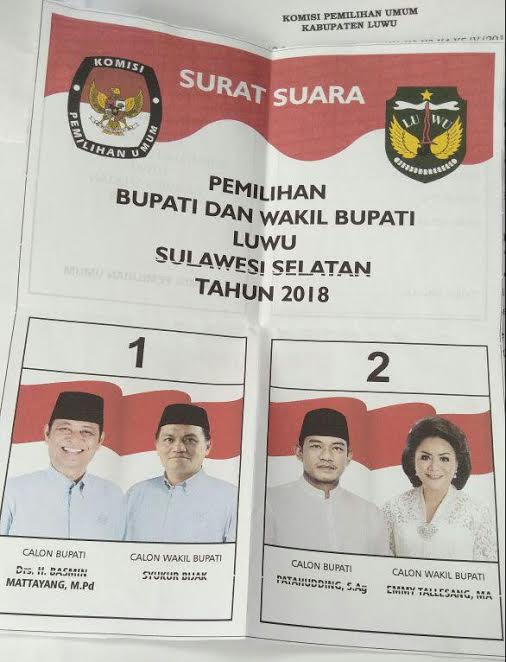 KPU Luwu Cetak Surat Suara di Surya Agung Makassar Sore Ini