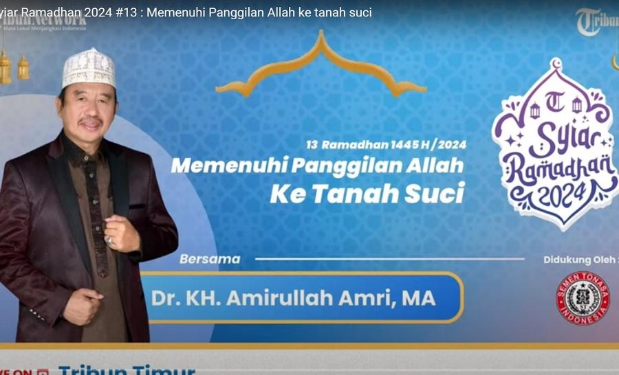 Memenuhi Panggilan Allah ke Tanah Suci