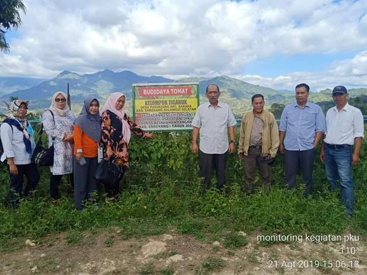 Tekan Stunting, Dinas Ketahanan Pangan Enrekang Lakukan Pengembangan PKU di Wilayah Rawan Pangan