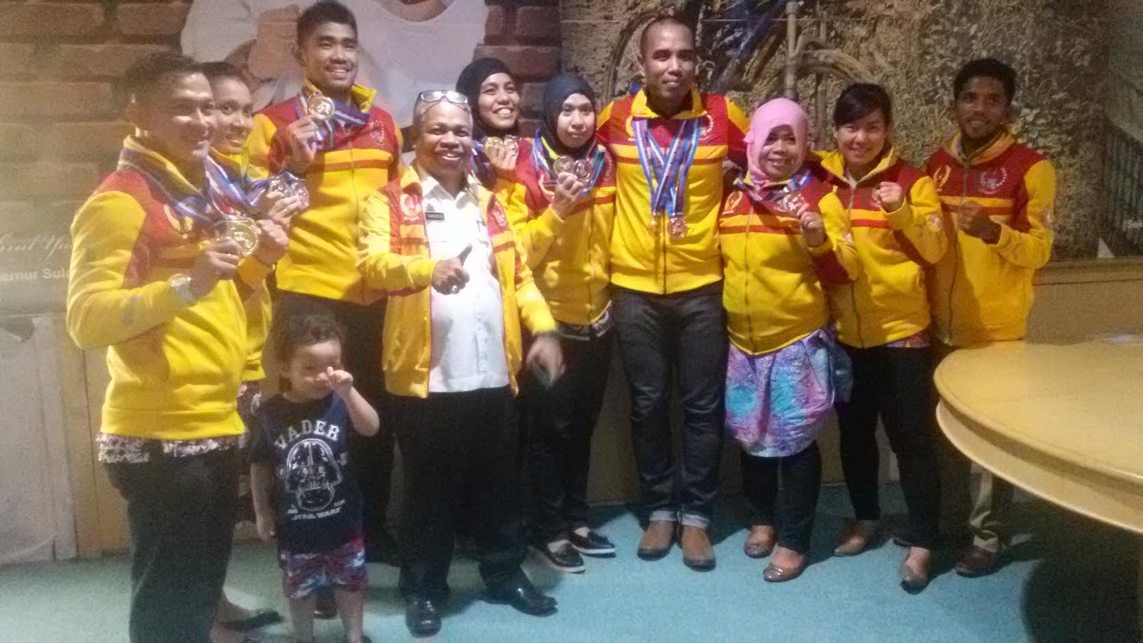 Dispora Sulsel Syukuran Bareng Atlet PON