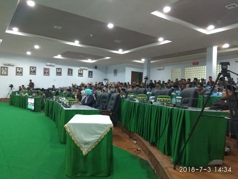 Sembilan Anggota DPRD Soppeng Absen Rapat Paripurna