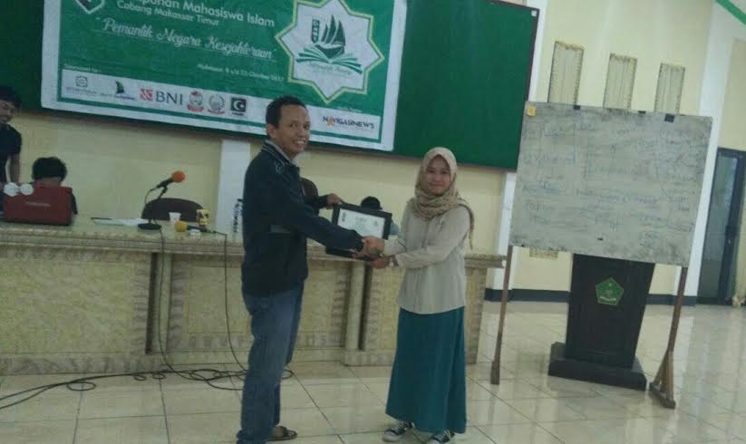 Eko Prasetyo Jadi Pembicara di Intermediate Training HMI Makassar Timur