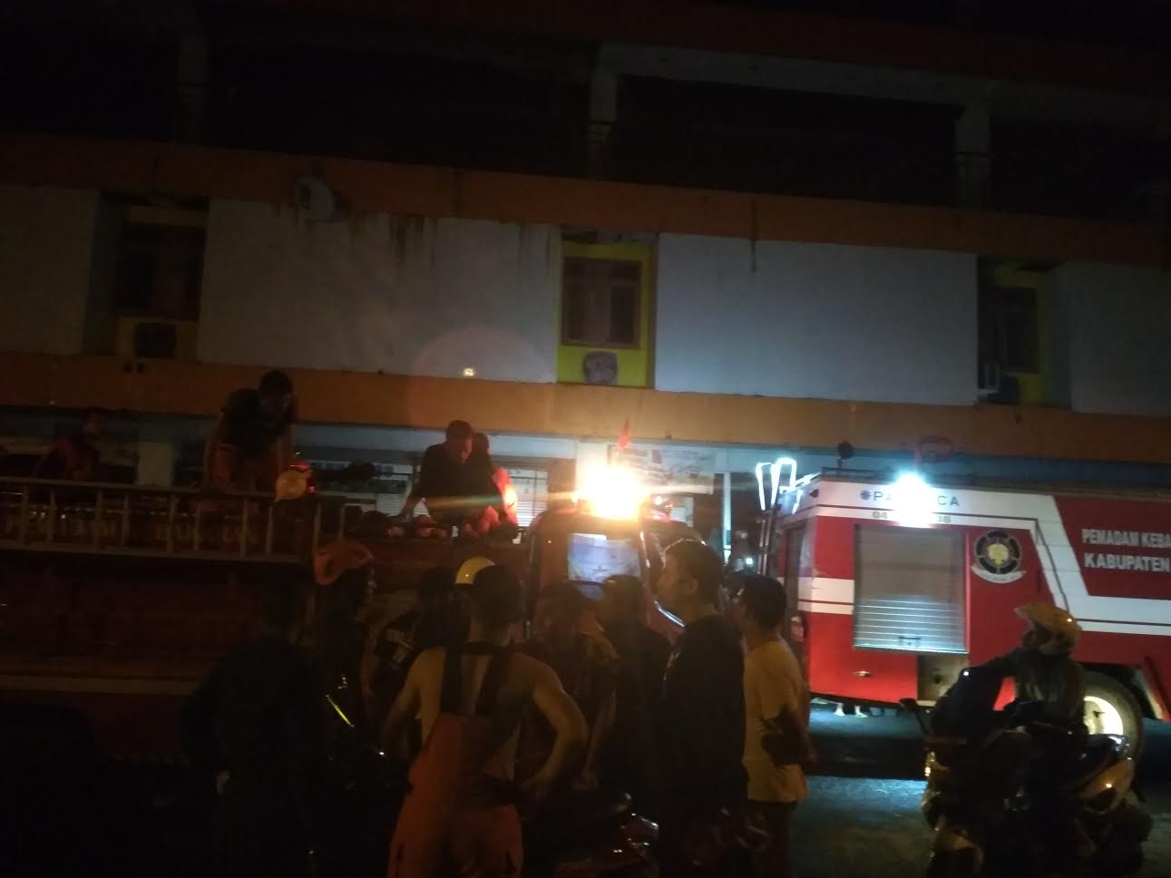 Satu Kios di Pasar Minasa Maupa Gowa Terbakar, Kerugian Ditaksir Rp 50 Juta