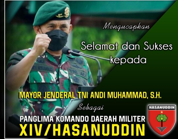 Rekam Jejak Mayjen TNI Andi Muhammad sebelum Jabat Pangdam XIV/Hasanuddin