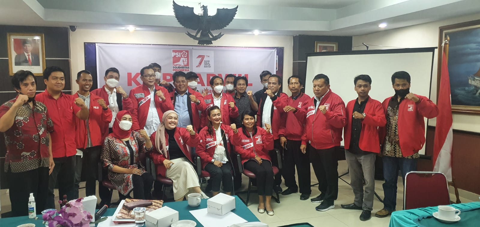 Pileg 2024, PSI Percaya Diri Dudukkan 1 Fraksi di DPRD Sulsel, Bro dan Sis Massif Kopdar