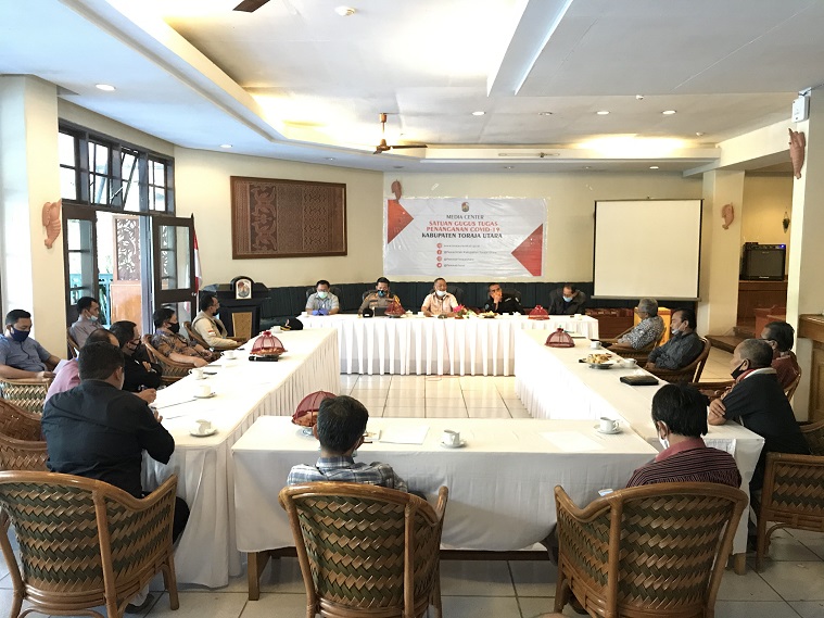 Jelang Penerapan New Normal, FKUB dan Forkopimda Toraja Utara Rapat Persiapan Protokol Kesehatan