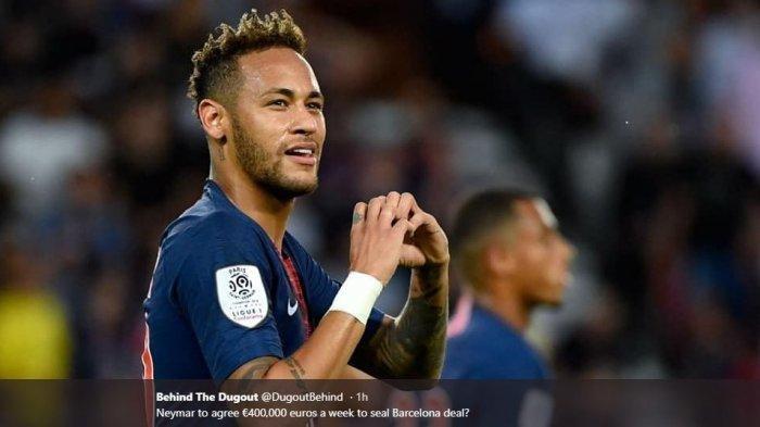 Neymar Cetak Gol dengan Tendang Saldo, Bungkam Ejekan Supoter PSG