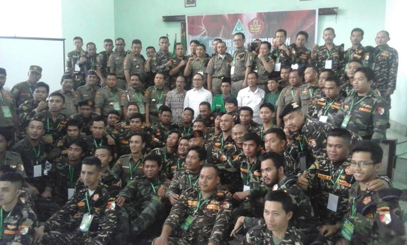 Menteri Hanif Dhakiri Hadiri Susbanpim Kader Banser di BLK Makassar