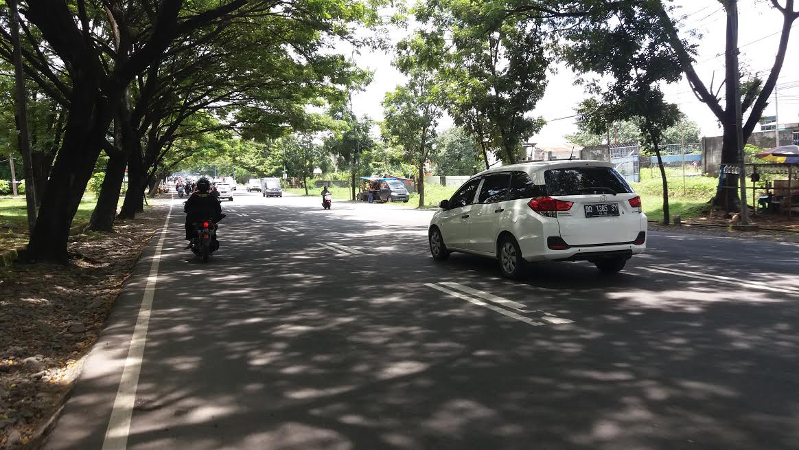Jelang Kedatangan JK, Begini Kondisi Lalu Lintas Jalan Perintis Kemerdekaan Makassar