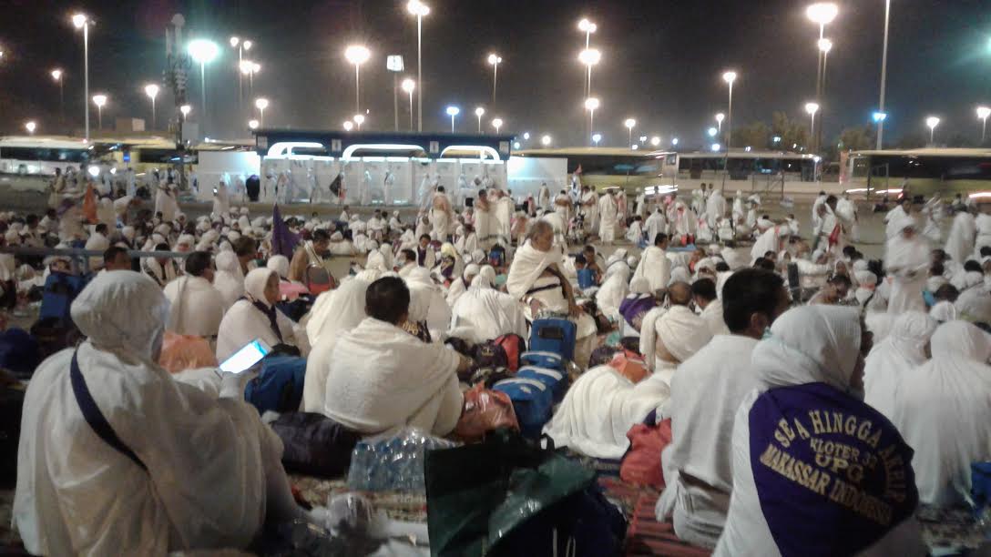 Jadwal Kedatangan Jamaah Haji Kloter 1 Debarkasi Makassar Molor