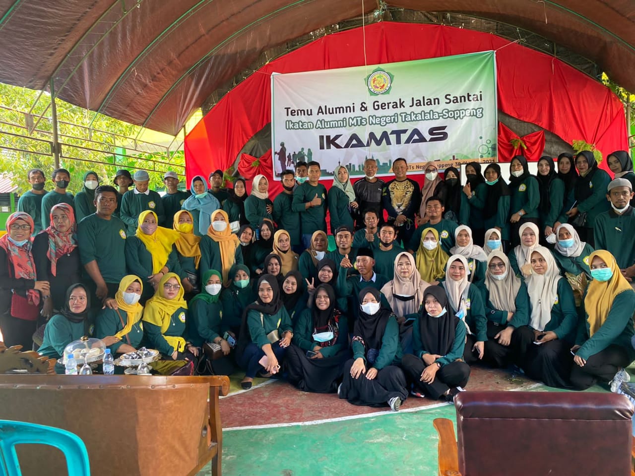 Sejak Didirikan Tahun 1985, IKA MTsN Soppeng Baru Pertama Kalinya Gelar Temu Alumni