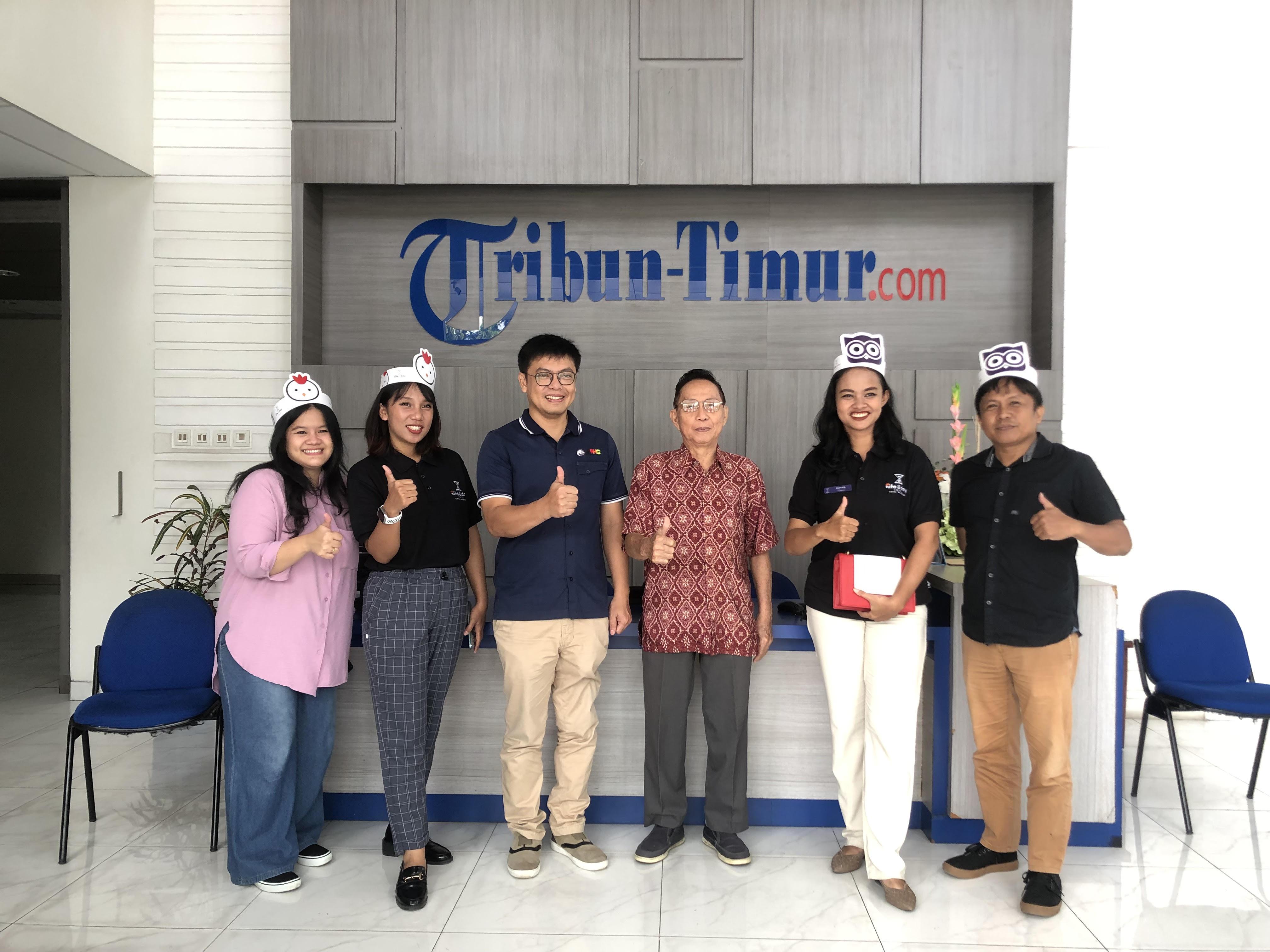 Bahas Kerjasama Bisnis, All Nite and Day Hotel Makassar Kunjungi Tribun Timur