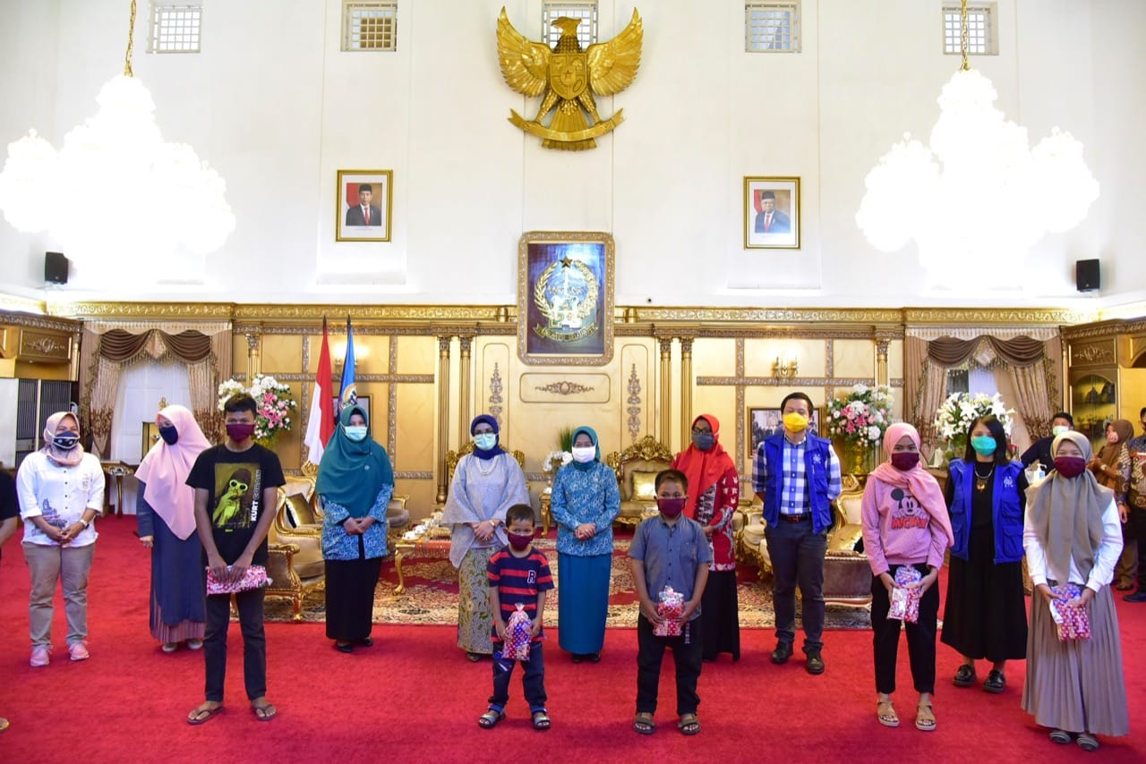 IOM Salurkan 7 Ribu Masker untuk Disabilitas, Anak dan Migran di Makassar