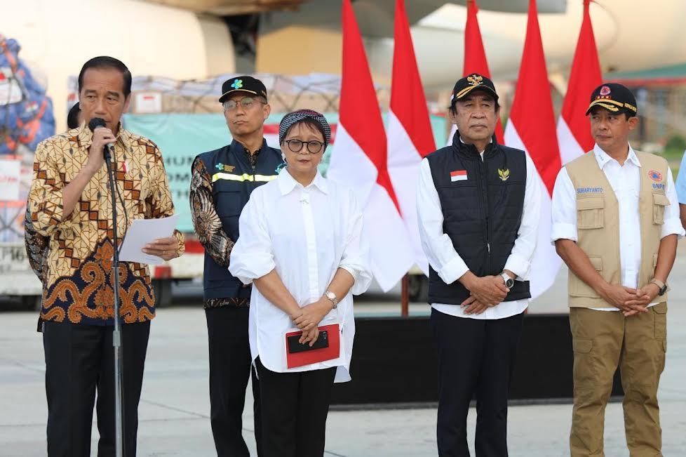 Ashabul Kahfi Dampingi Presiden Jokowi Lepas Bantuan Rp35,5 Miliar untuk Papua Nugini - Afghanistan